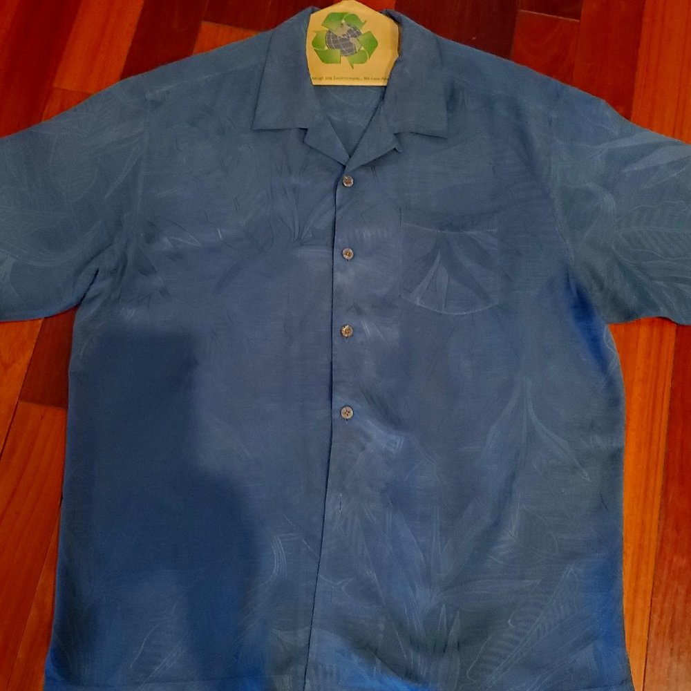 Tommy Bahama XL Silk Button Down Shirt